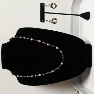 Genuine Fresh Water Pearl Necklace and Earrings Boutique Handcrafted